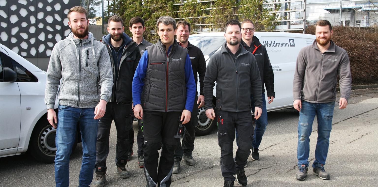Waldmann-Elektrotechnik-Team