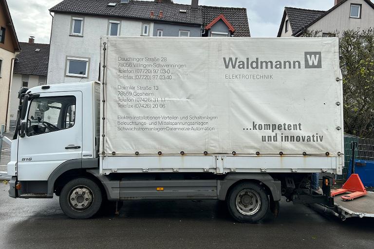 LKW Fahrer-Stellenausschreibung